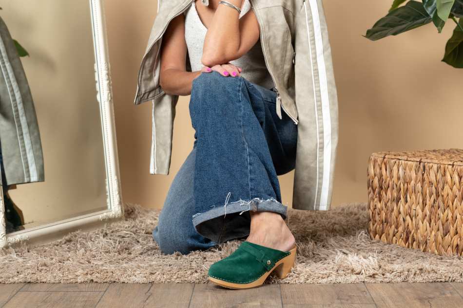 כפכפי עץ מילנה ירוק יער