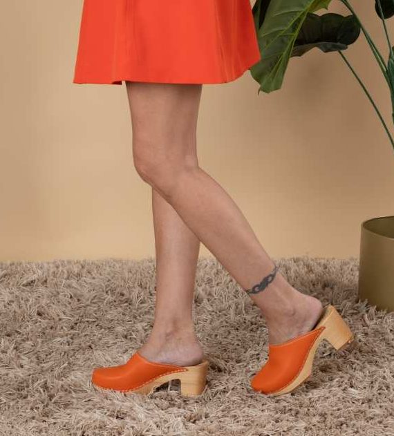 קבקבי עץ מילנה כתום