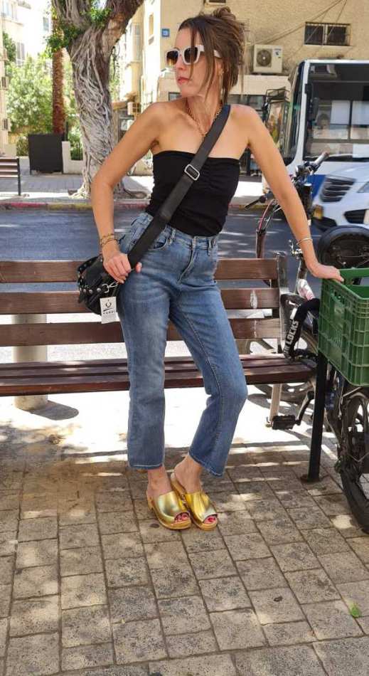 כפכפי עץ פיפ טו זהב