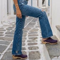 קבקבי עץ בורדו עקב בינוני