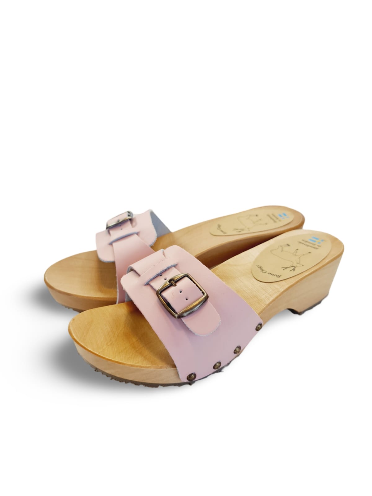 קבקבי עץ אוליביה ורוד בהיר