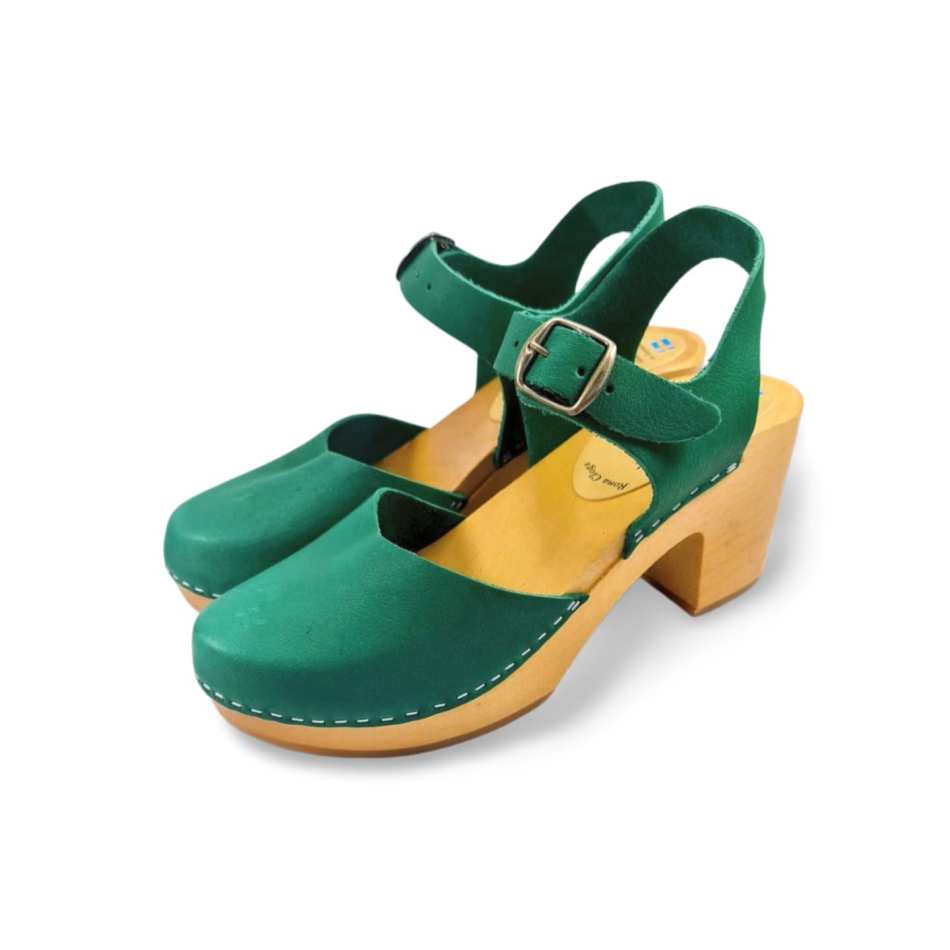 קבקבי עץ רונה בובה ירוק גבוה