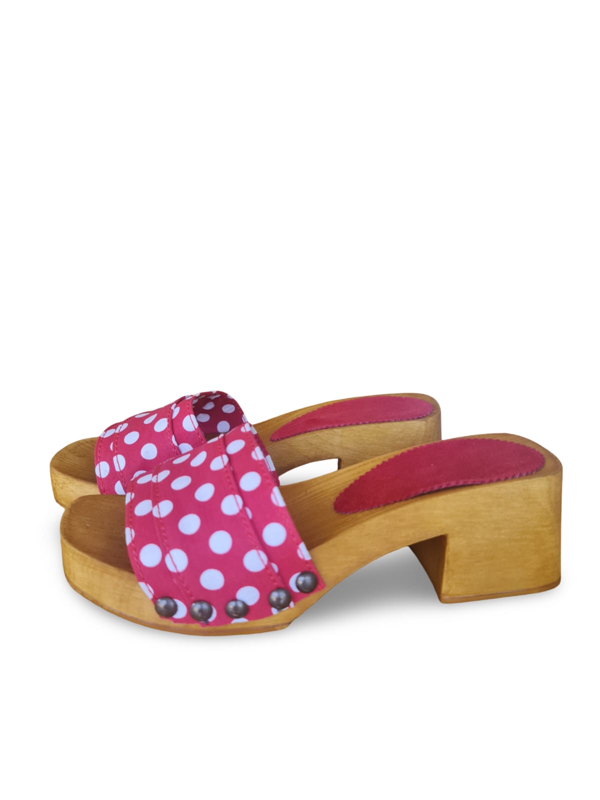 כפכף ביאנקה אדום נקודות