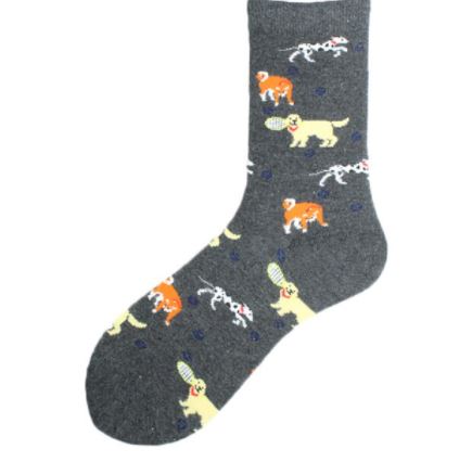 גרביים דגם כלבים