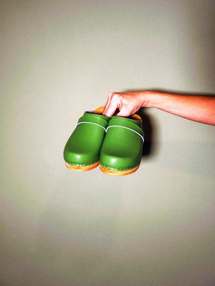 כפכפים ירוק פיסטוק