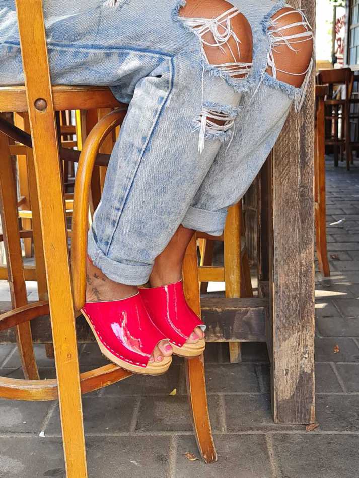 כפכף פיפ טו אדום לק