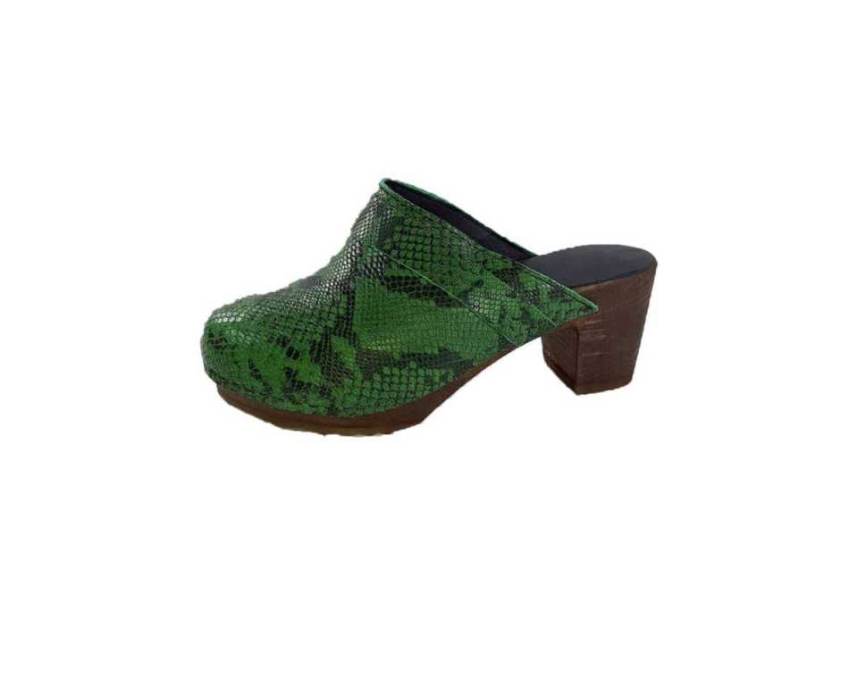 קבקבים נחש ירוק RONA CLOGS