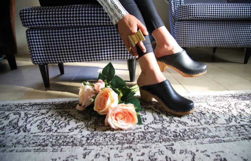 קבקבי עץ רונה עקב גבוה