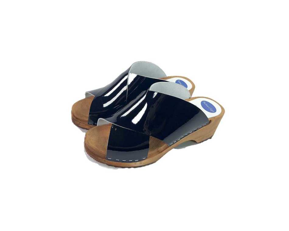 קבקבי עץ איקס שחור לק