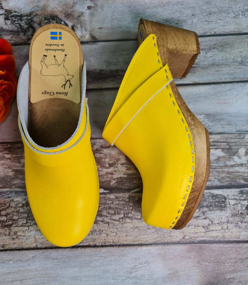 קבקבי עץ צהוב מט