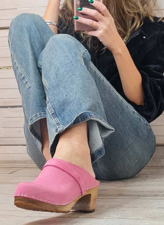 קבקבי עץ ורוד נובוק גבוה