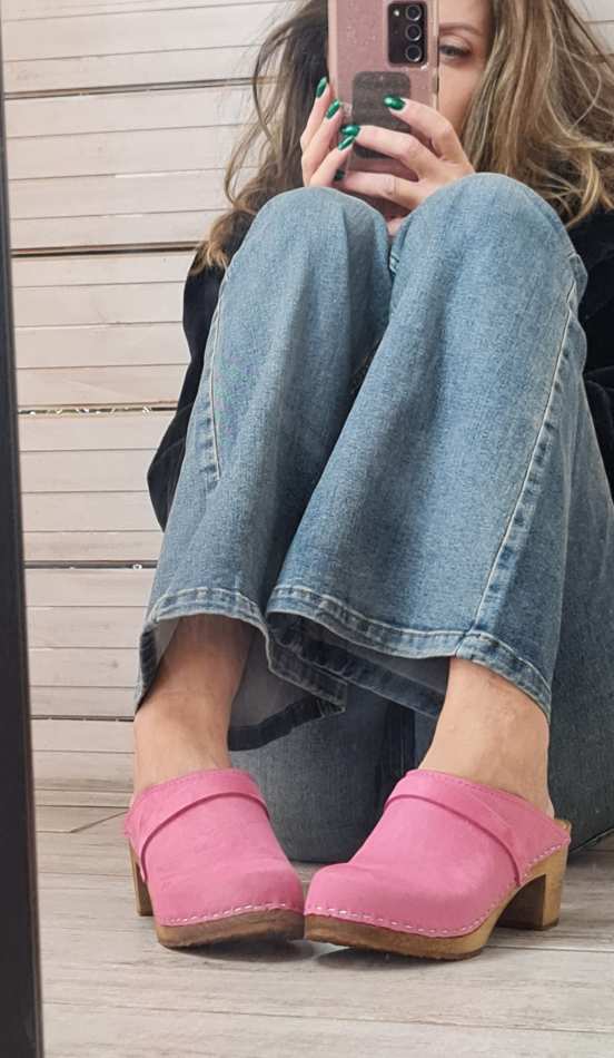 קבקבים ורוד נובוק עקב גבוה 3