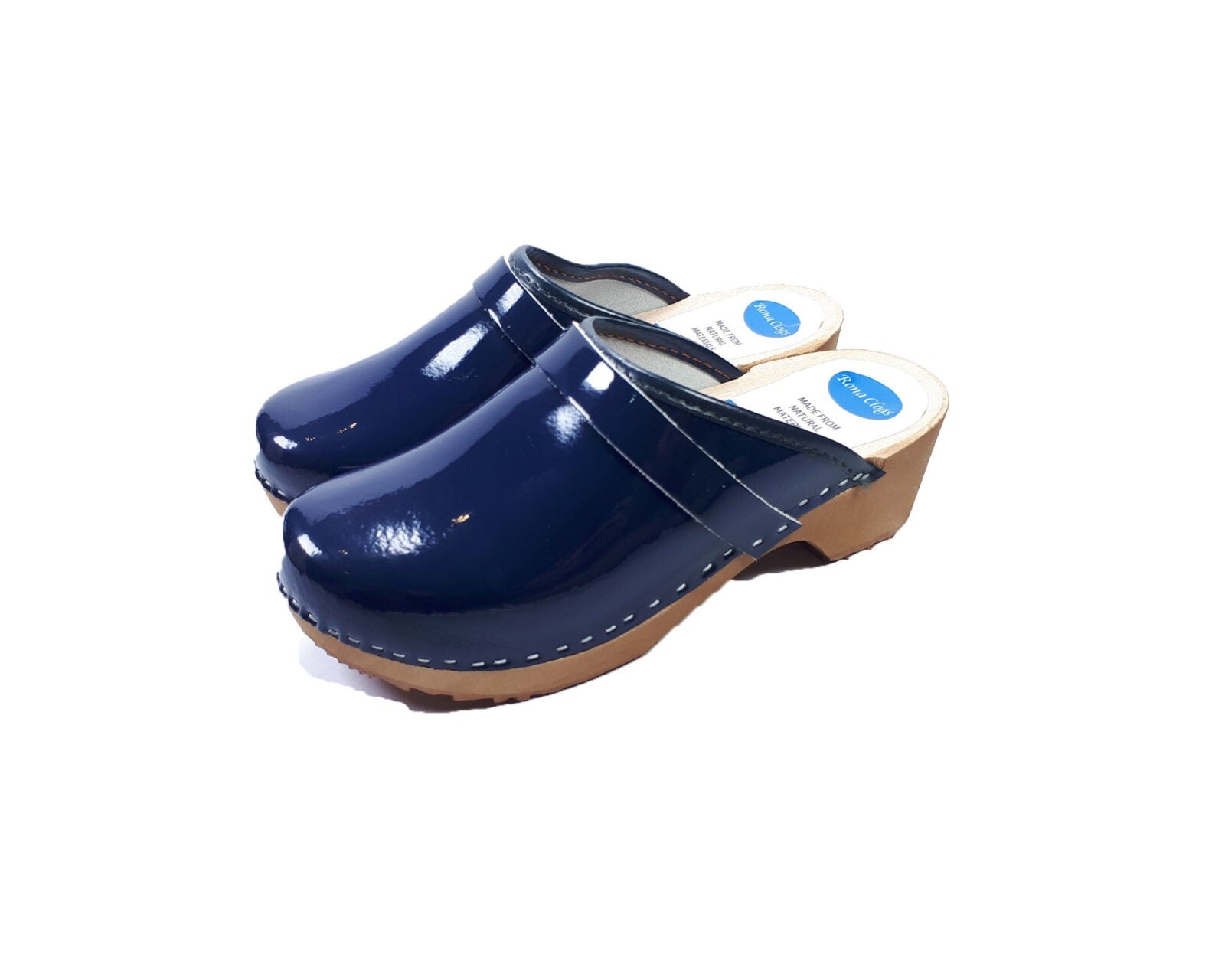 קבקבי עץ כחול לק