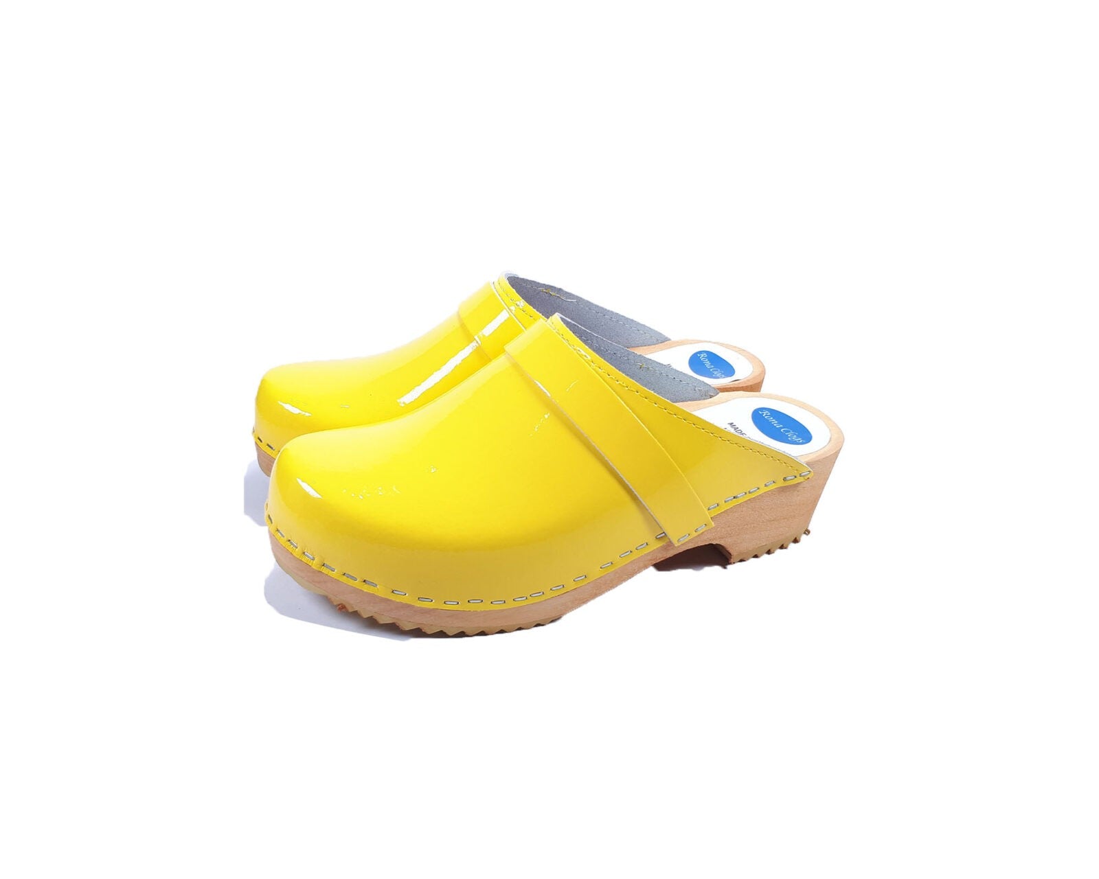 RONA CLOGS צהוב לק