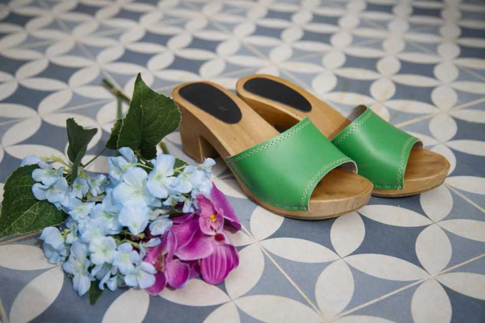 קבקבי קייט ירוקים - RONA CLOGS