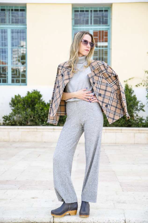 מגפונים אפורים RONA CLOGS