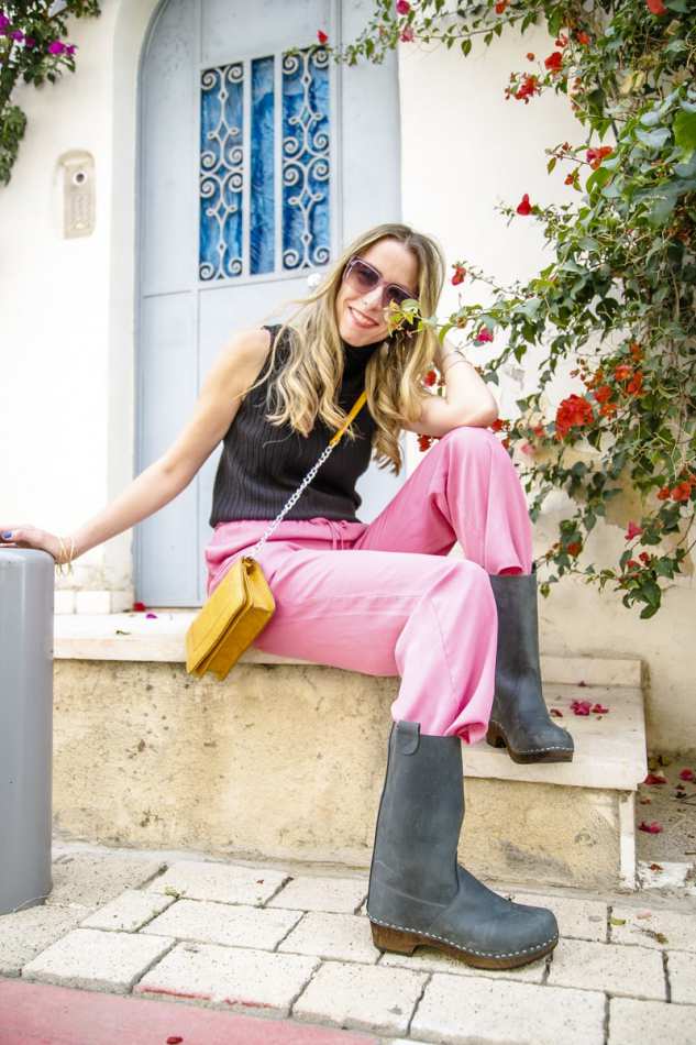 מגפיים רונה קלוגס ירוק