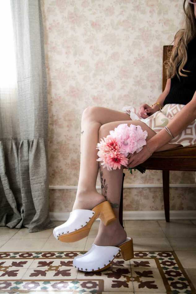 קבקב אסטלה לבן עקב גבוה