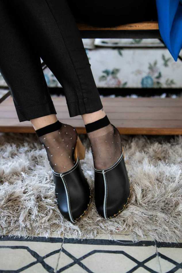 קבקבי עץ אסטלה שחורים