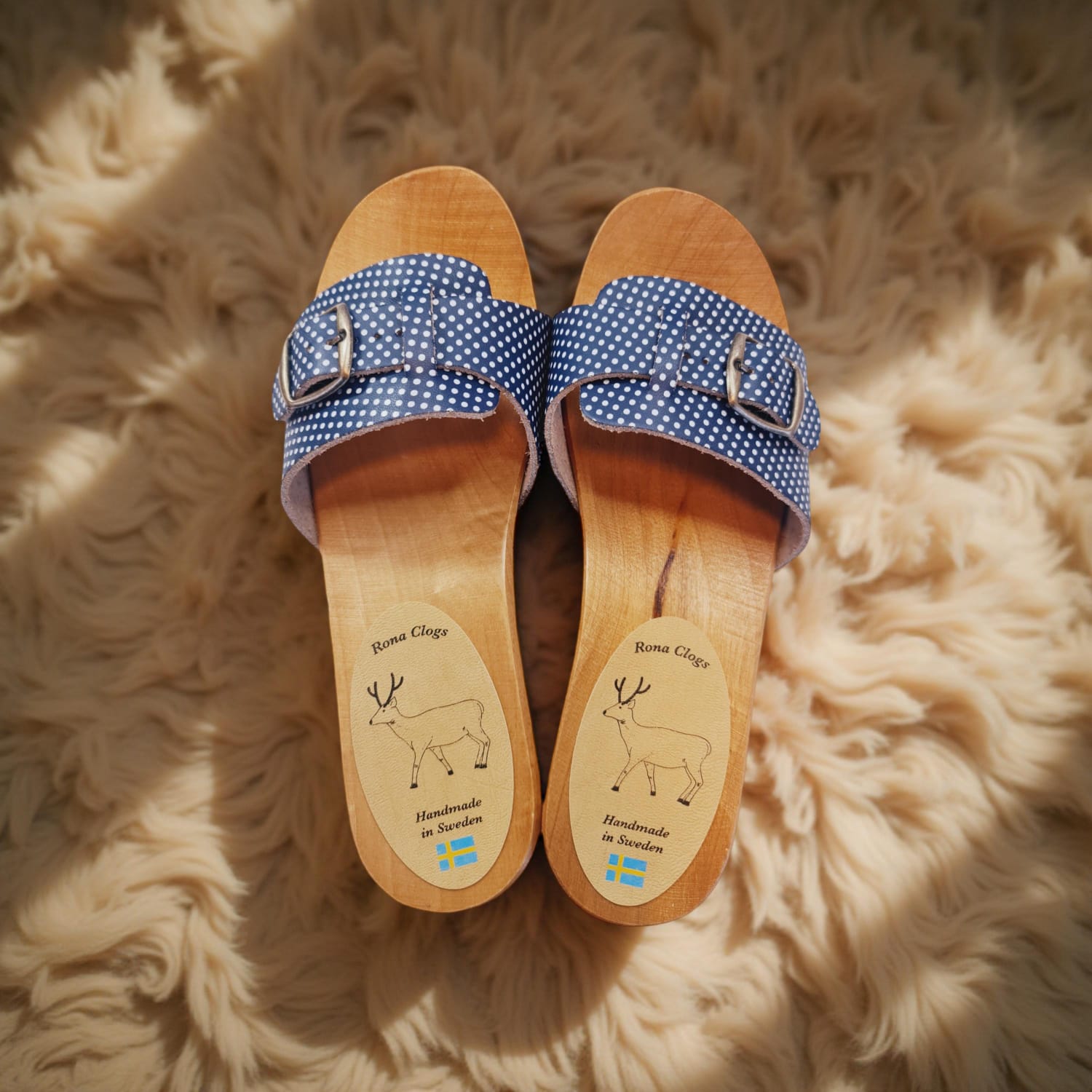 אוליביה כחול נקודות