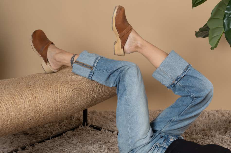 קבקבי עץ רונה חום וינטג