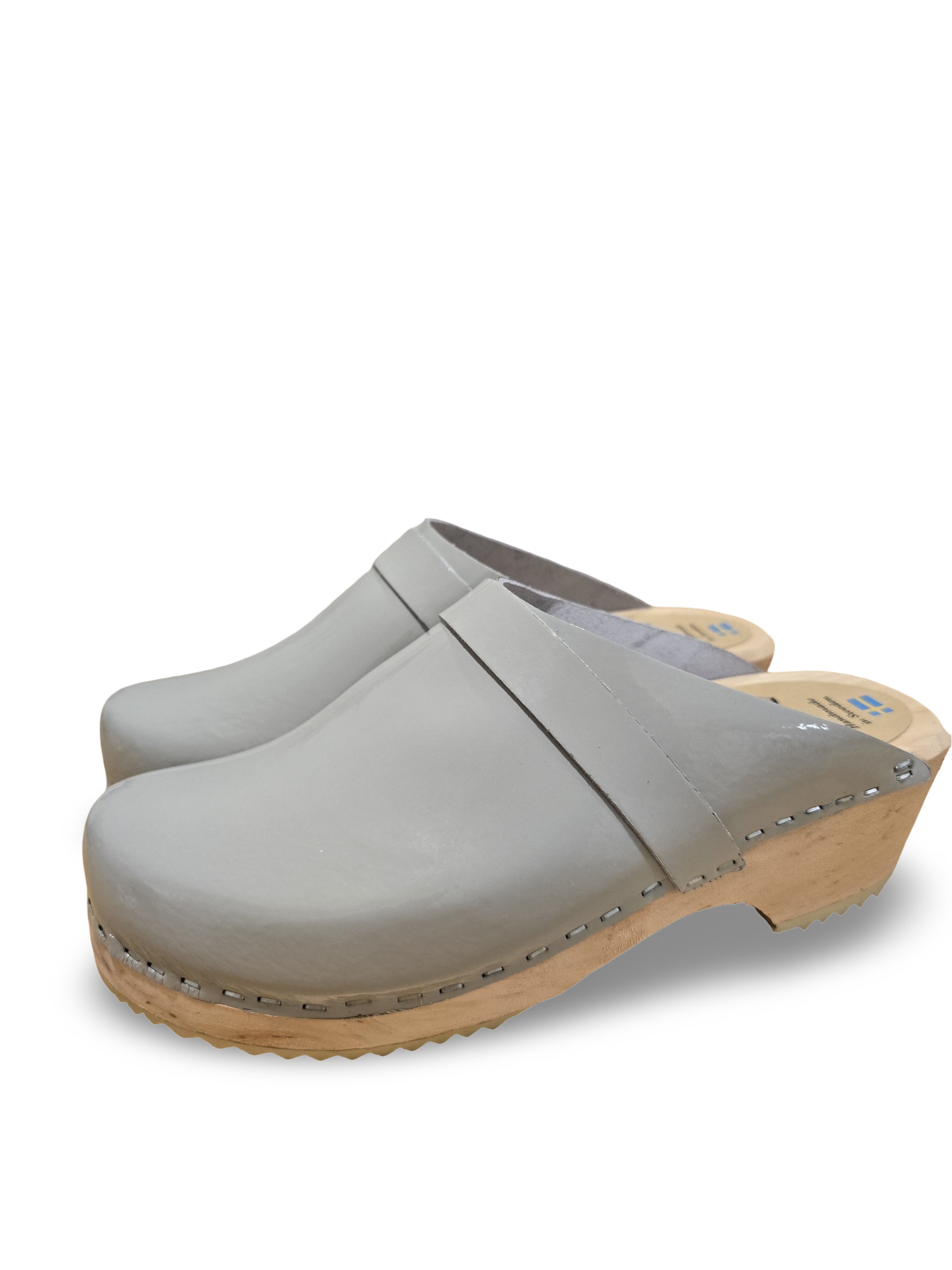 קבקבי עץ אפור בהיר לק