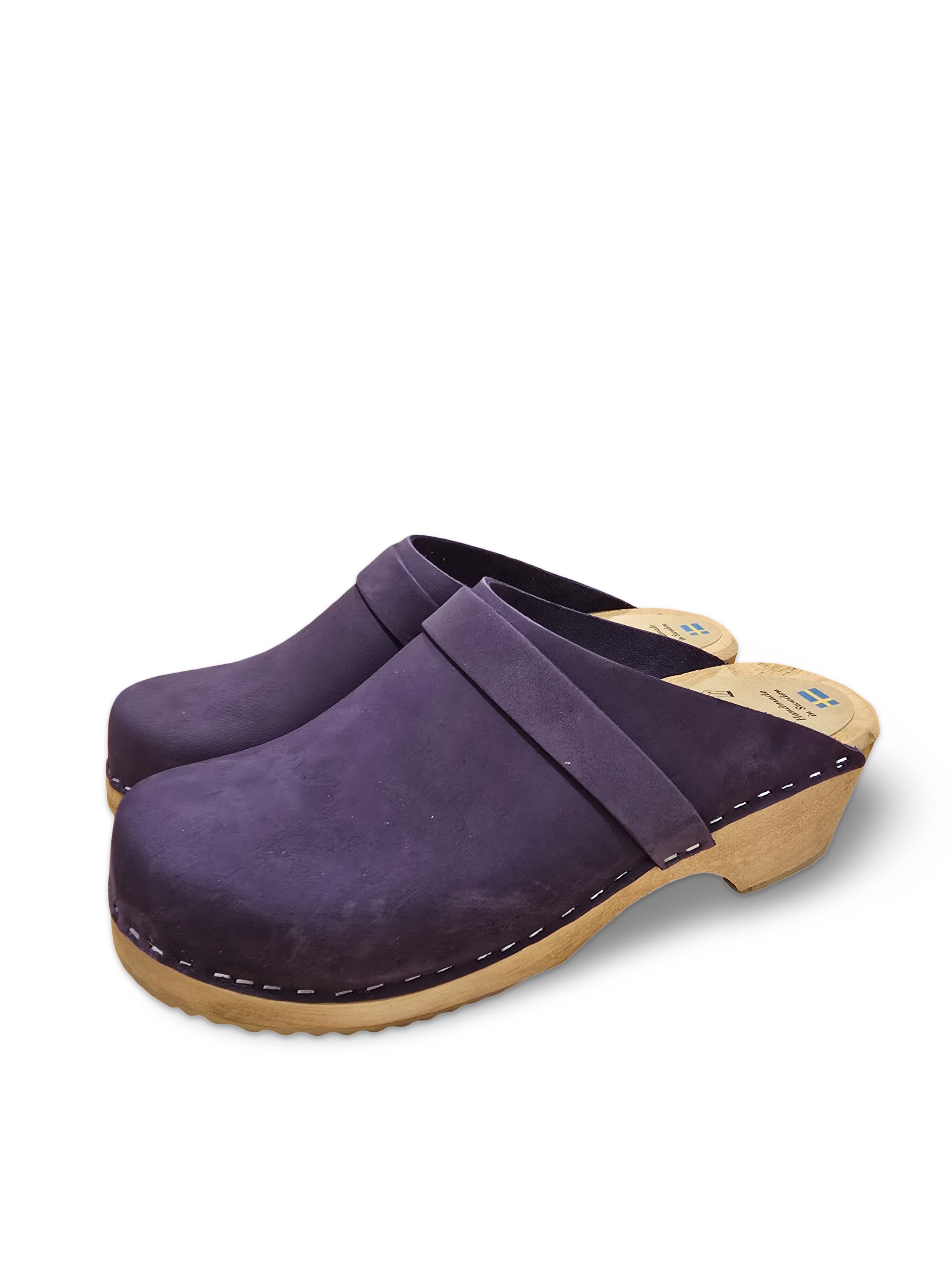 קבקבי עץ סגול נובוק עקב בינוני