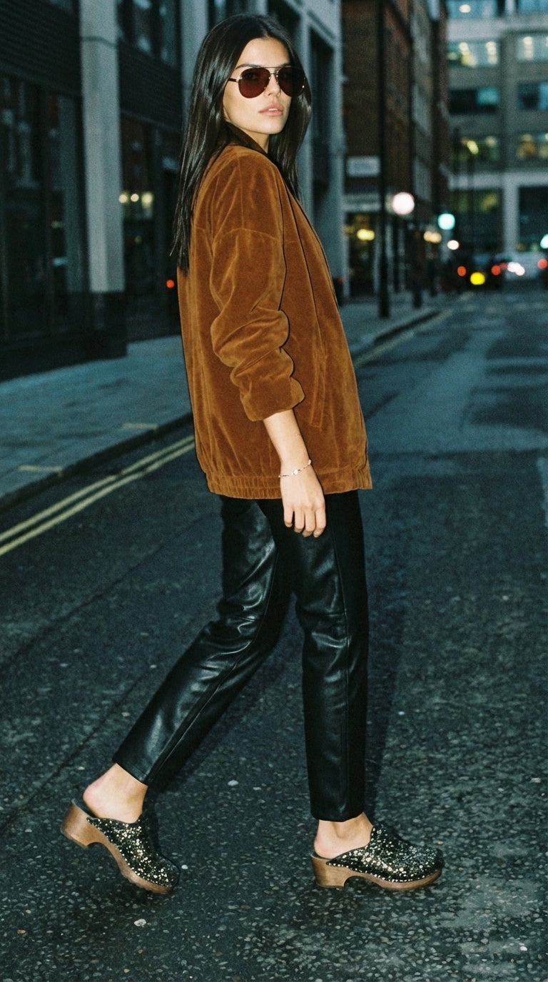 קבקבי עץ נוצצים פנטזי ברונזה