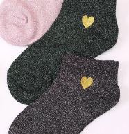 גרב ירוק לב זהב