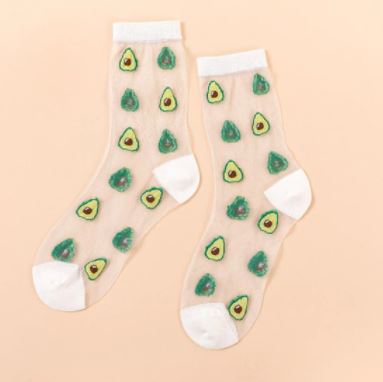 גרביים עם אבוקדו