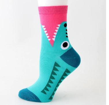 גרבים תנין טורקיז