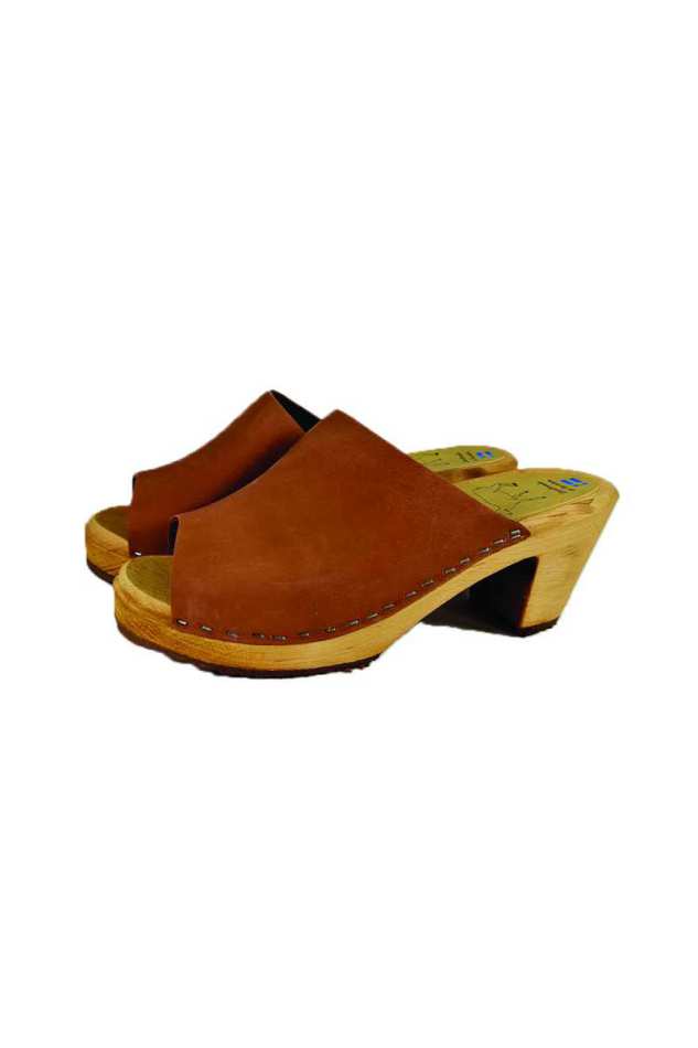 כפכפי עץ פתוחים קאמל