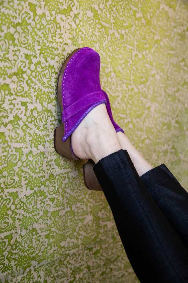 כפכפים סגולים