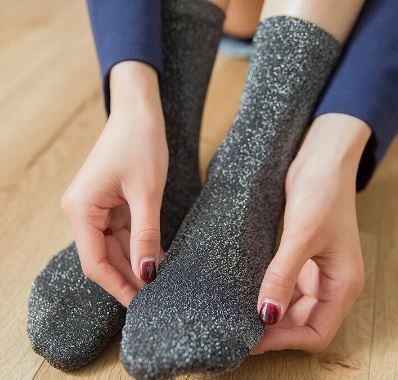 גרביים לורקס כסף