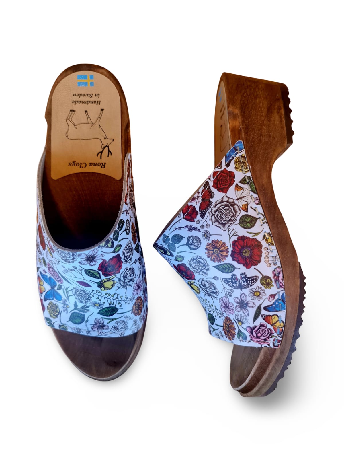 כפכף פרחוני פיפ טו פרחוני