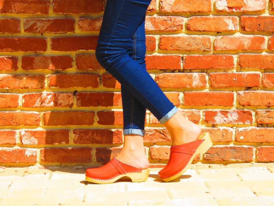 קבקבי עץ כתום לק