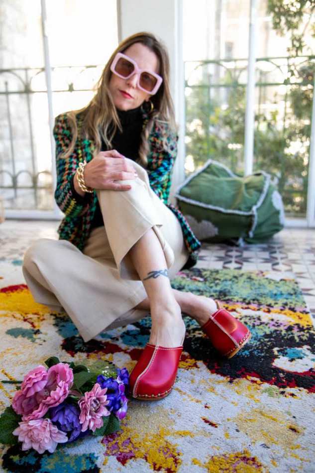 קבקבי עץ אסטלה אדום