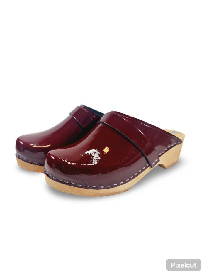 קבקבי עץ בורדו לק