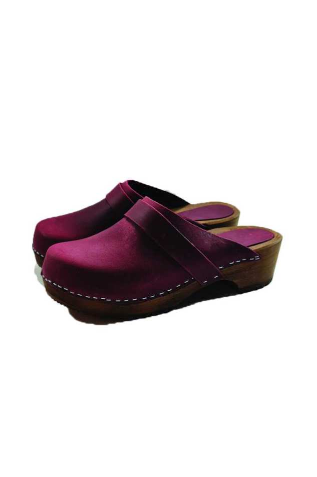 קבקבי עץ בורדו עקב נמוך