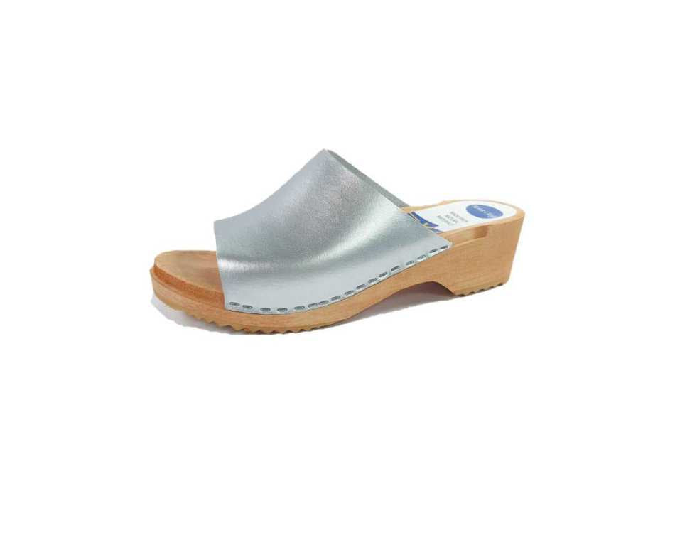 קבקבי עץ פיפ טו כסוף עקב בינוני