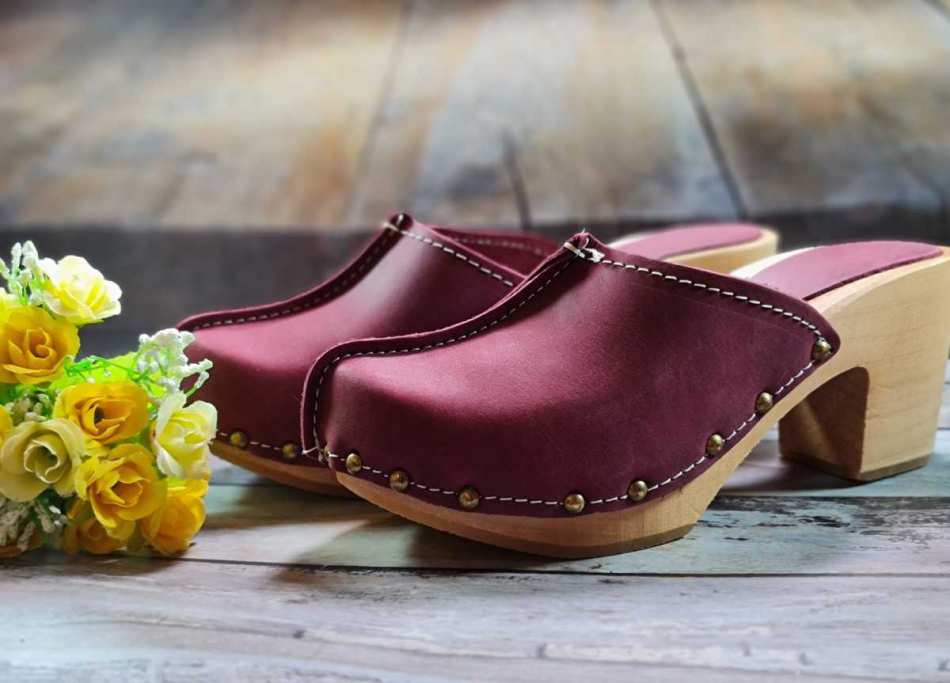 קבקבי עץ רונה דגם אסטלה בורדו