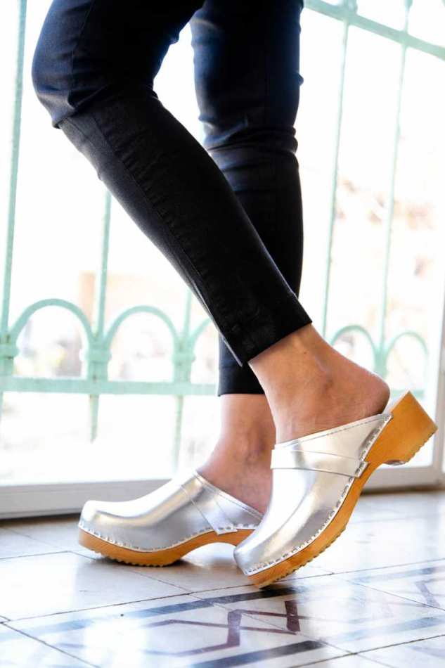 קבקבי עץ רונה צבע כסף