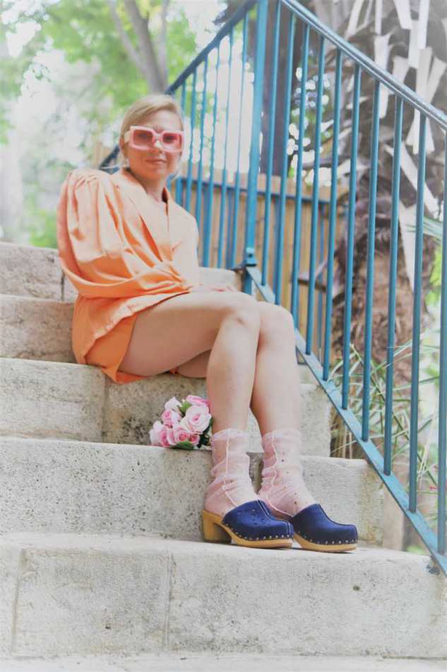 קבקבי עץ ריו כחול