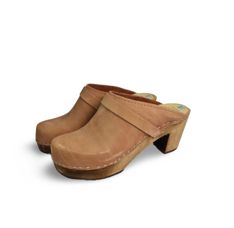 קבקבי עץ קאמל רונה כפכפים