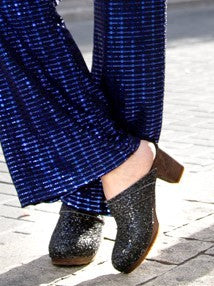 קבקב שחור נוצץ גבוה