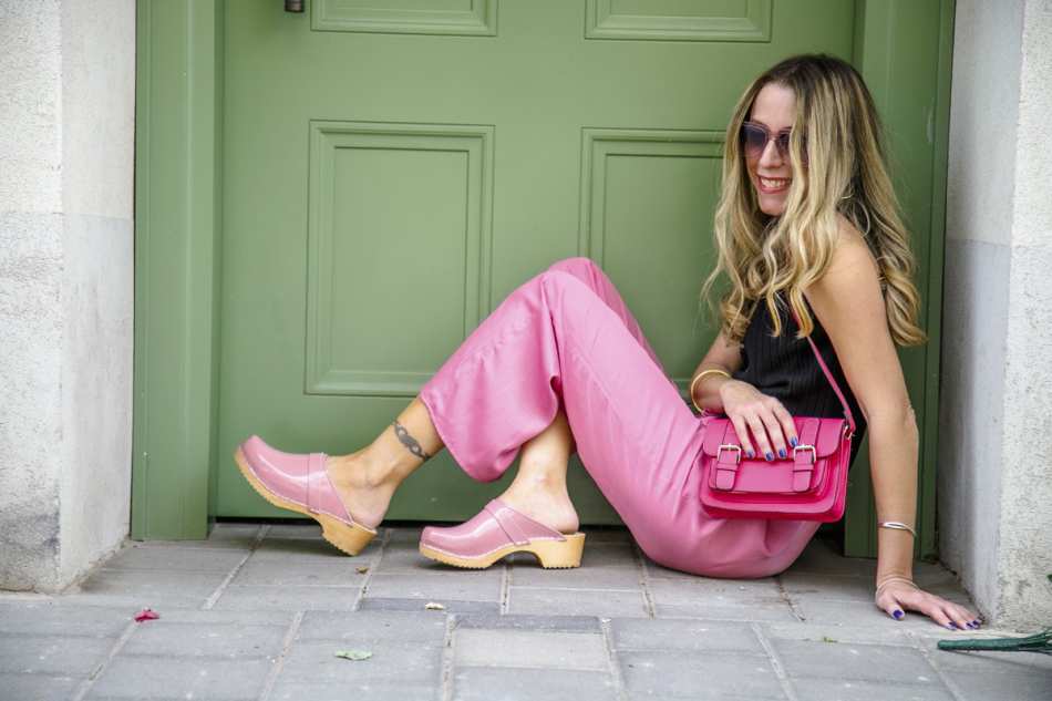 קבקבי עץ ורוד עתיק לק