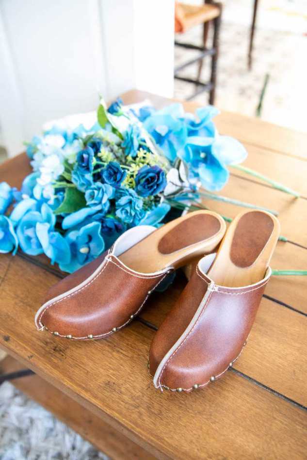 קבקבי עץ חום אגוז