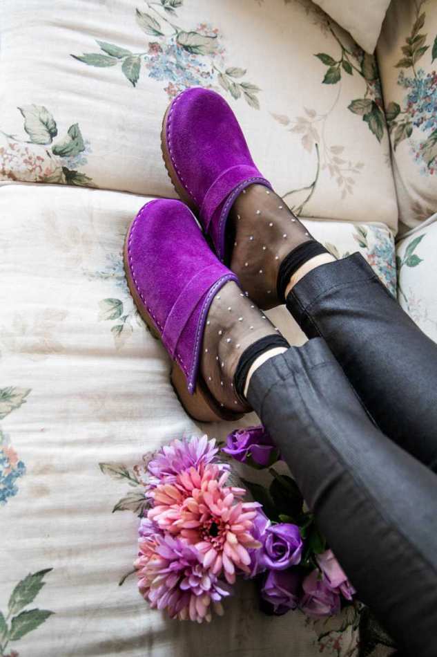 קבקבי עץ סגולים