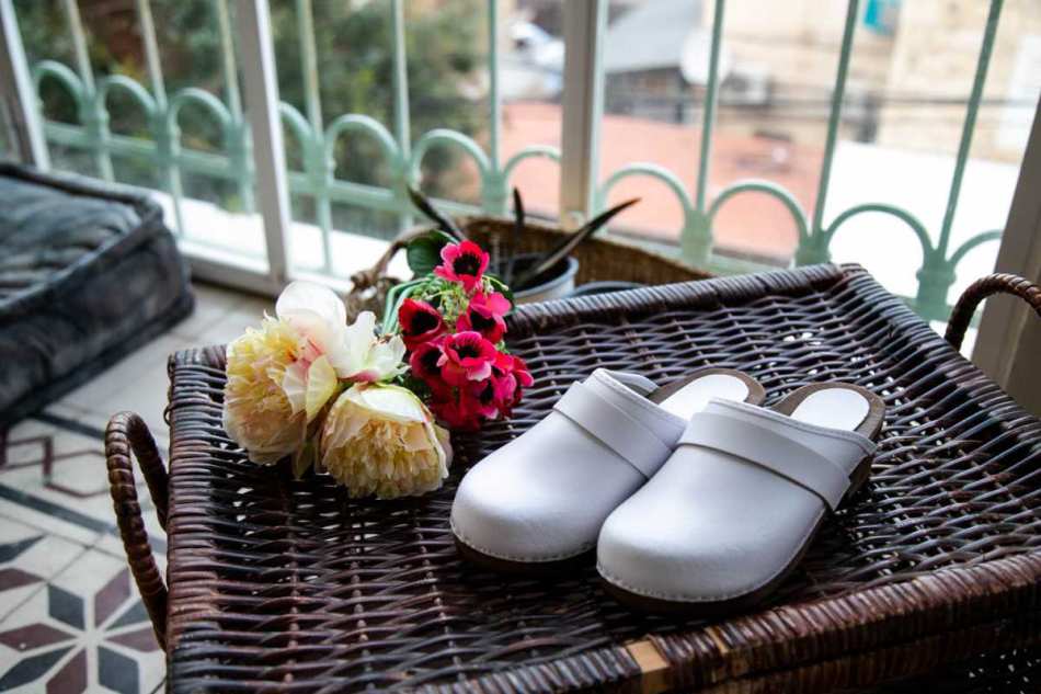 קבקבי עץ רונה קבקב לבן