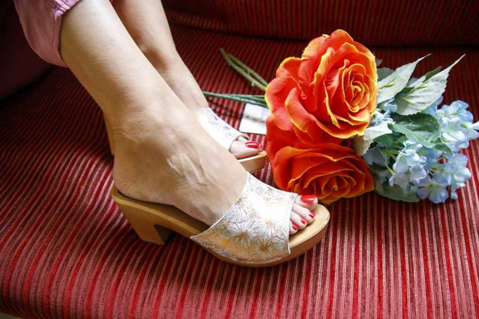 כפכפי העץ של רונה